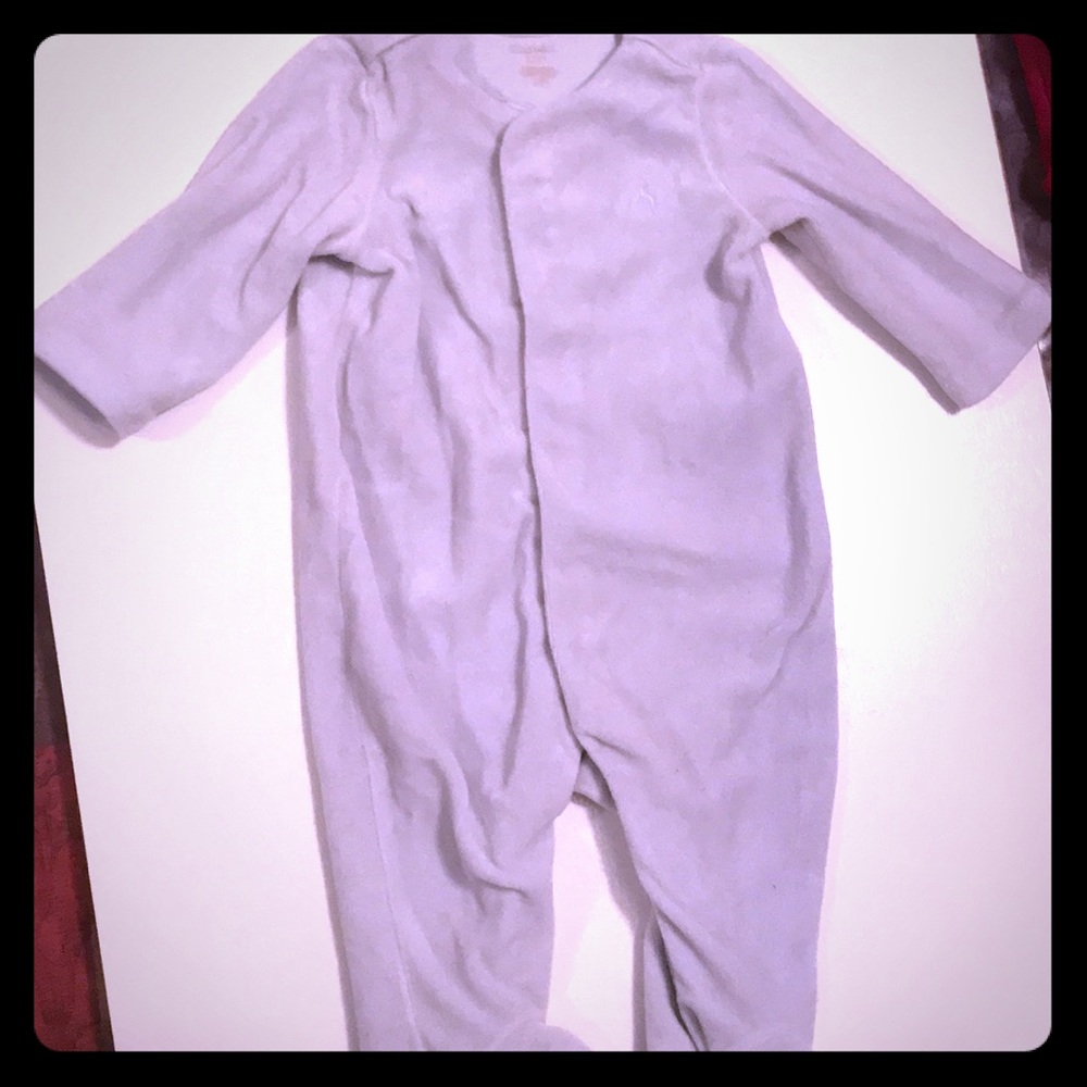 Ralph Lauren velour Onesie 3month